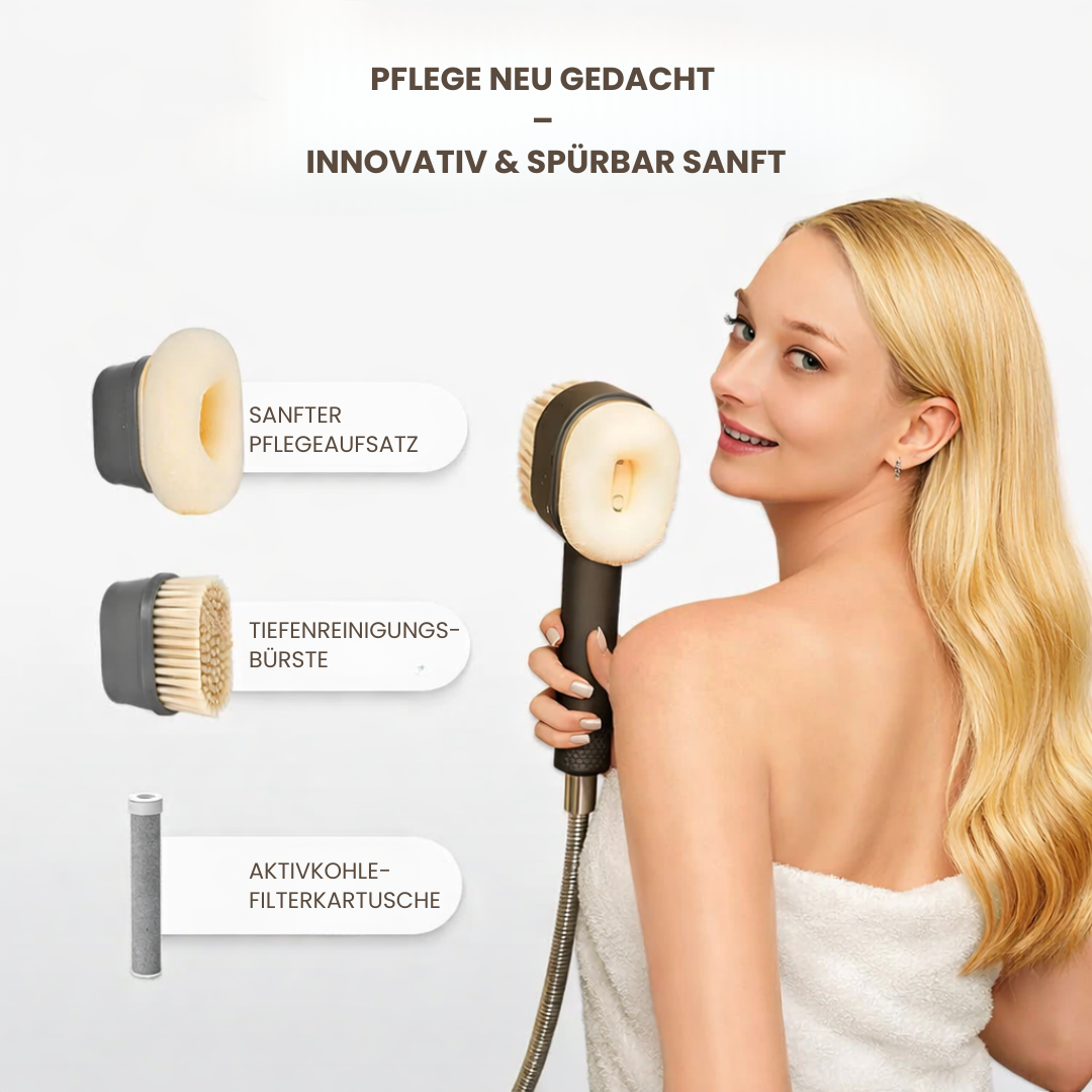 HelloClear - Duschkopf mit austauschbarem Aktivkohlefilter