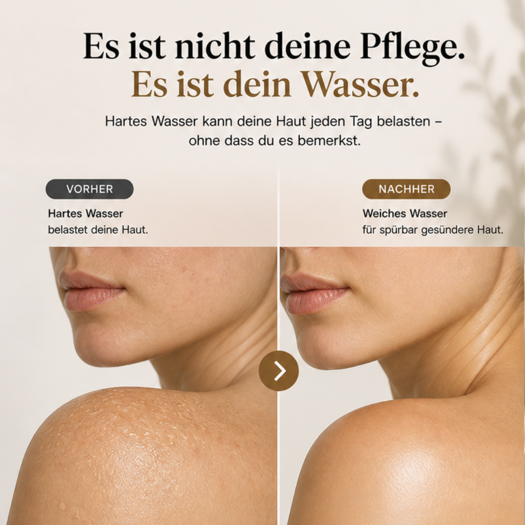 HelloClear - Duschkopf mit austauschbarem Aktivkohlefilter